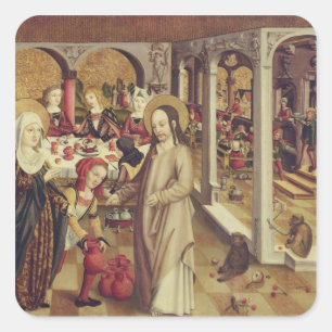 Sticker Carré Le mariage à Cana, c.1500