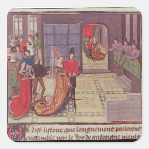 Sticker Carré Le mariage de Renaud de Montauban et