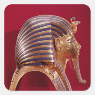 Sticker Carré Le masque d'or, du trésor de