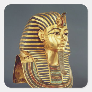 Sticker Carré Le masque funéraire de Toutankhamon