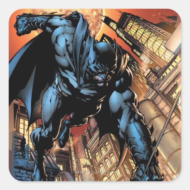Sticker Carré Le Nouveau 52 - Batman : Le Chevalier Noir #1 (Devant)