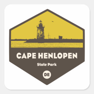 Sticker Carré Le parc d'état du Cap Henlopen