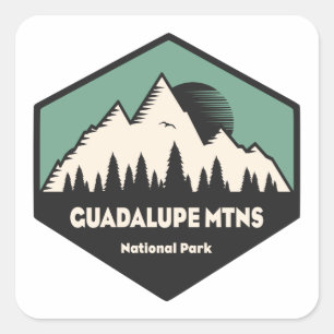 Sticker Carré Le Parc national des Monts Guadalupe
