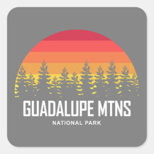 Sticker Carré Le Parc national des Monts Guadalupe