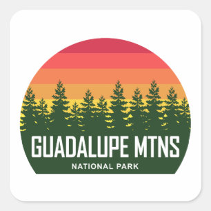 Sticker Carré Le Parc national des Monts Guadalupe
