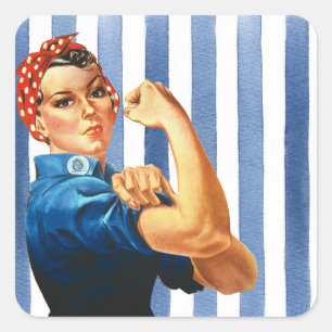 Sticker Carré Le pouvoir des femmes