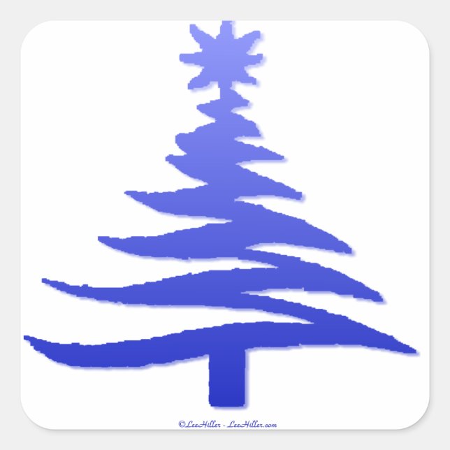 Sticker Carré Le Prince Bleu (Devant)