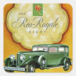 Sticker Carré Le Reo-Royale huit