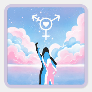 Sticker Carré Le Signal Trans