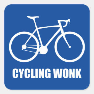 Sticker Carré Le Tour du cyclisme