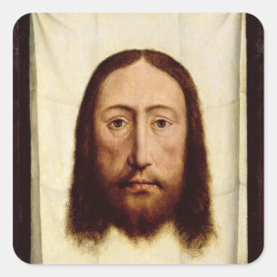 Sticker Carré Le visage saint, c.1450-60