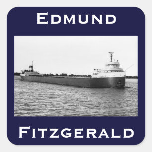 Sticker Carré L'Edmund Fitzgerald