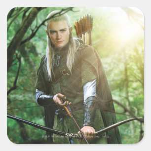 Sticker Carré LEGOLAS GREENLEAF™ avec arc