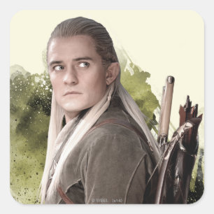 Sticker Carré LEGOLAS GREENLEAF™ Graphique