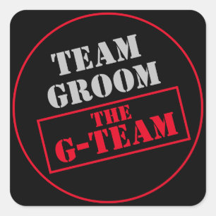 Sticker Carré L'équipe de toilettage G-Team