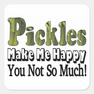 Sticker Carré Les briques Me Rendent Heureux