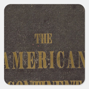 Sticker Carré Les Etats-Unis continents américains