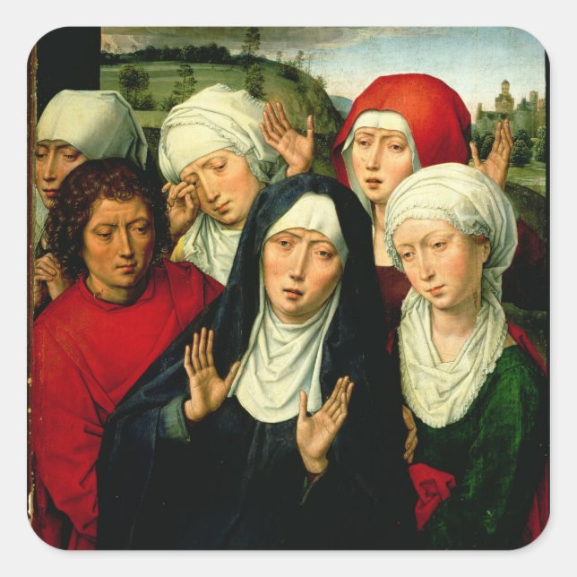Sticker Carré Les Femmes saintes, panneau droit (Devant)