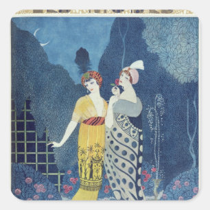 Sticker Carré Les Modes