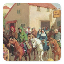 Les pèlerins de Chaucer - Canterbury Tales