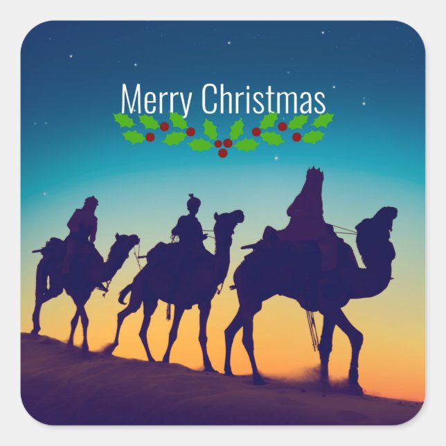 Sticker Carré Les Trois Sages (Devant)