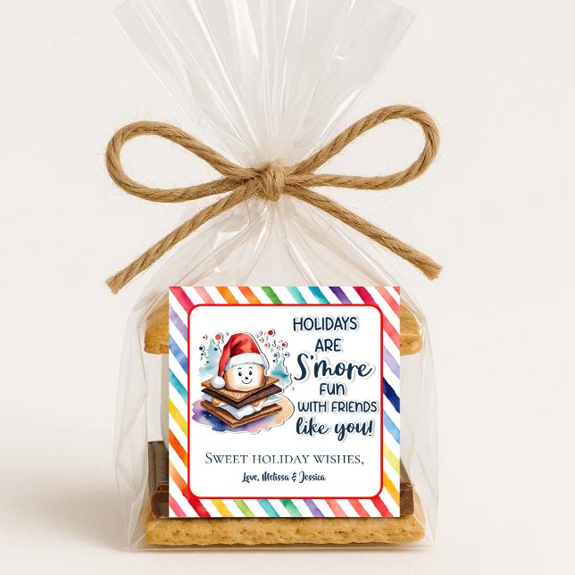 Sticker Carré Les Vacances Sont S'Plus Amusants Avec Les Amis Co (Créateur téléchargé)