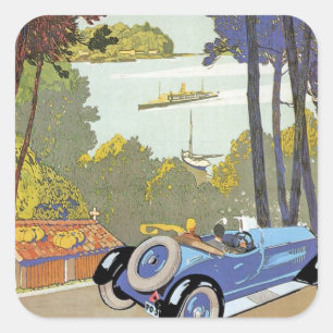 Sticker Carré l'Espagne de Visitez (visite Espagne)
