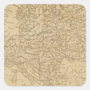 Sticker Carré L'Europe 18