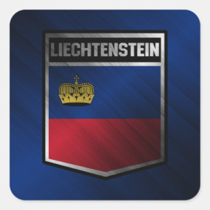 Sticker Carré Liechtenstein