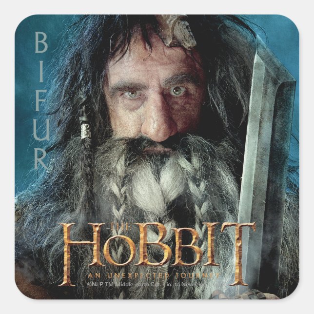 Sticker Carré Limited Edition Artwork: Bifur (Devant)