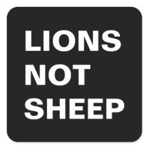 Lions non moutons