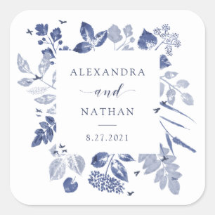 Sticker Carré Liquide encastré   MARIAGE