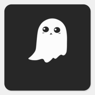 Sticker Carré Little Boo Funny Meme