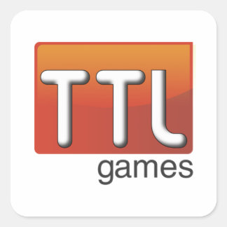 Sticker Carré Logo de TTL Games