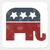 Logo d'éléphant GOP