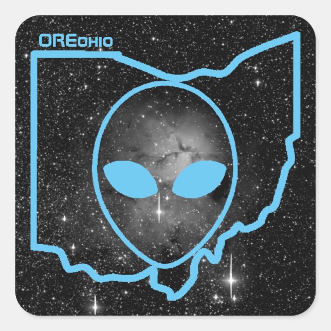 Sticker Carré logo OREohio (Devant)