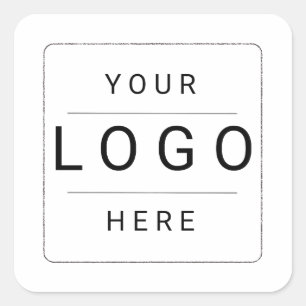 Sticker Carré Logo personnalisé