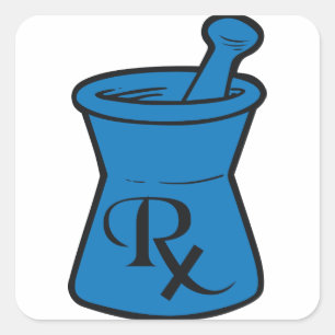 Sticker Carré Logo RX