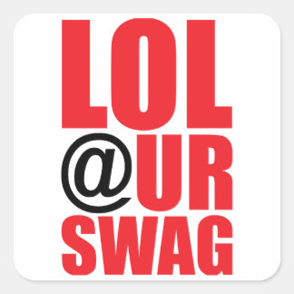 STICKER CARRÉ LOL @ VOTRE SWAG