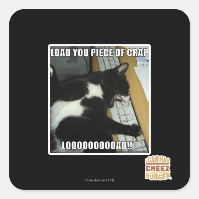 STICKER CARRÉ LOOOOOOOOAD (Devant)