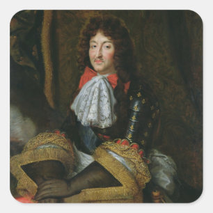 Sticker Carré Louis XIV