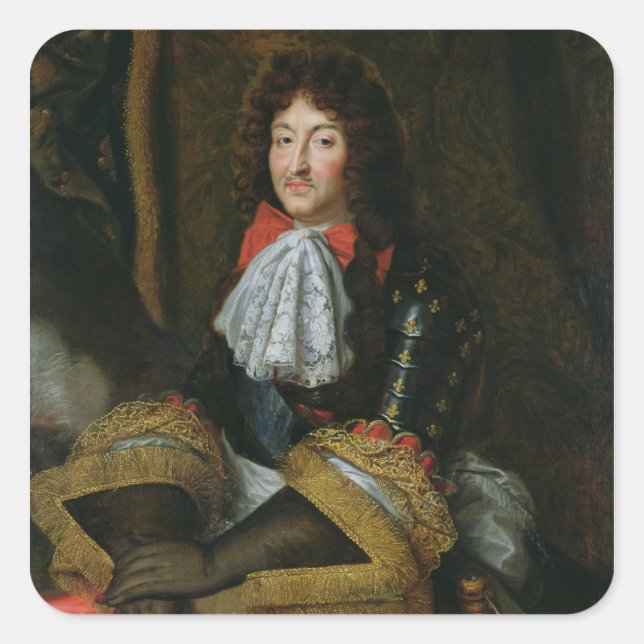 Sticker Carré Louis XIV (Devant)