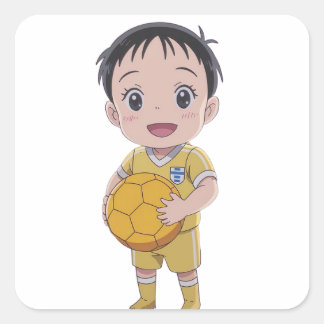 Sticker Carré Love football