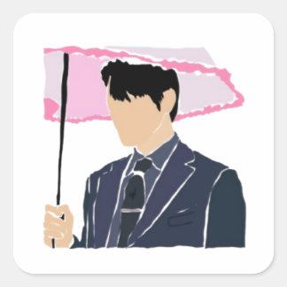 Sticker Carré Love Scout Eun Ho