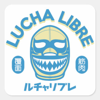 STICKER CARRÉ LUCHA LIBRE#81