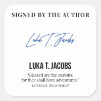 Luka T. Jacobs Authentique Plaque d'enregistrement
