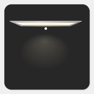 Sticker Carré Luminaire de plafond lampe de plafond