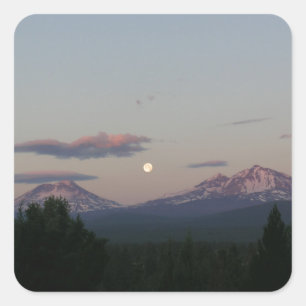 Sticker Carré Lune sur les Cascades
