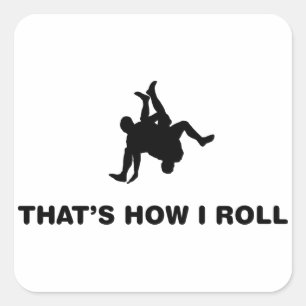 Sticker Carré Lutte