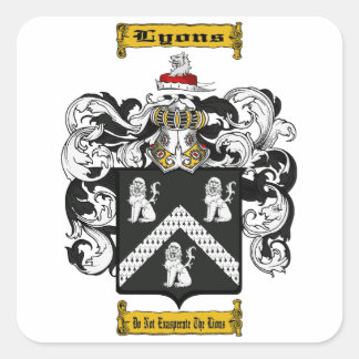 Sticker Carré Lyons (irlandais)